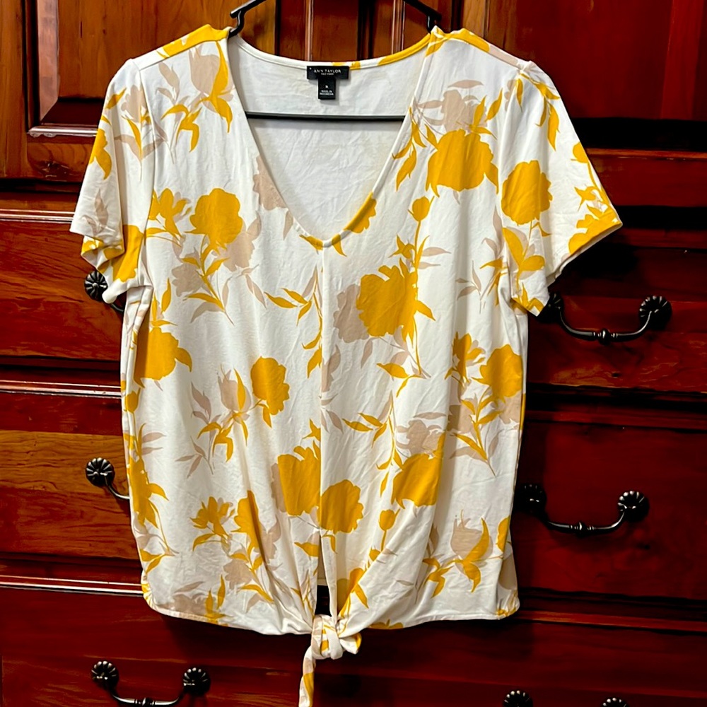 Ann Taylor Vneck Tee